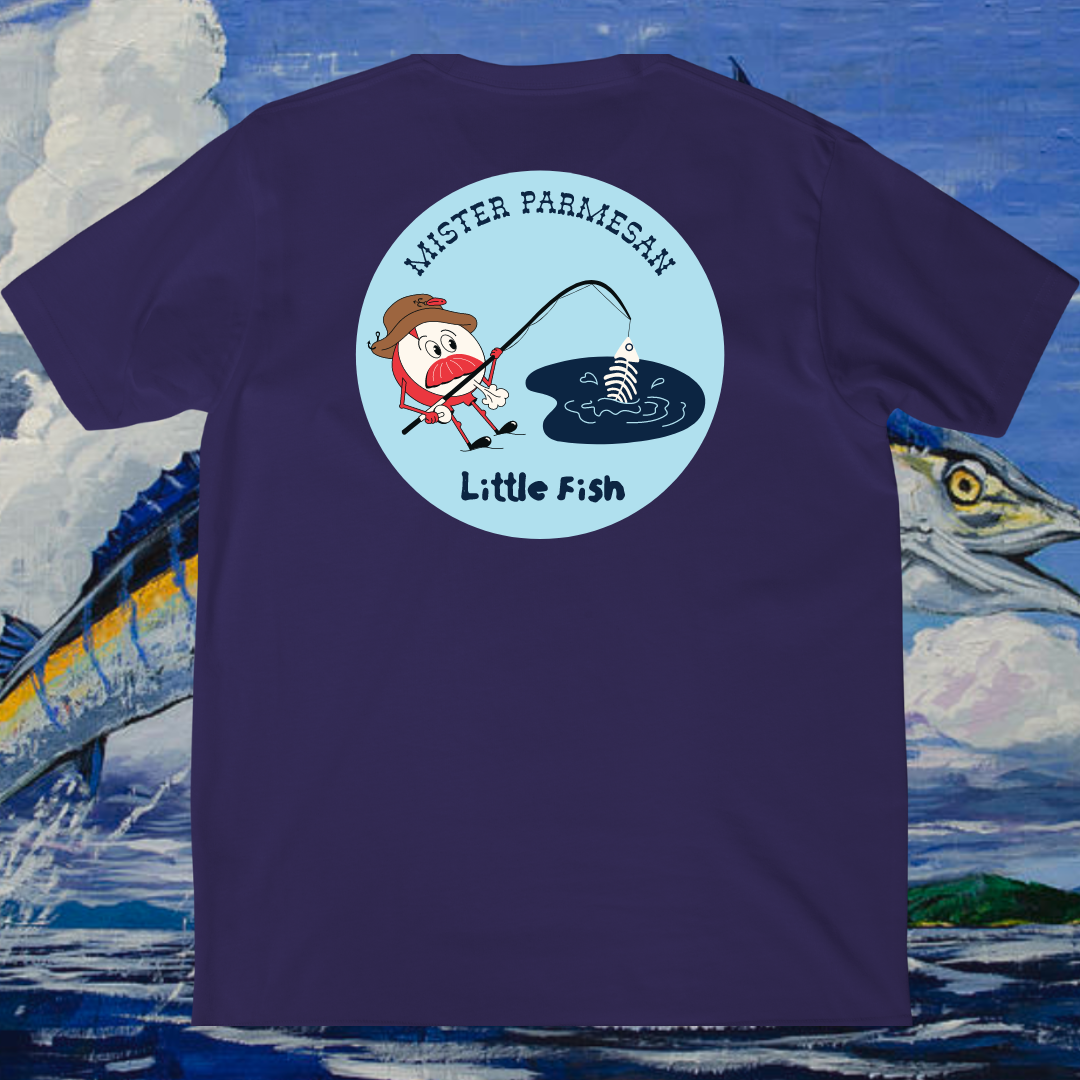 Mister Parmesan x Little Fish "Gone Fishin" Tee