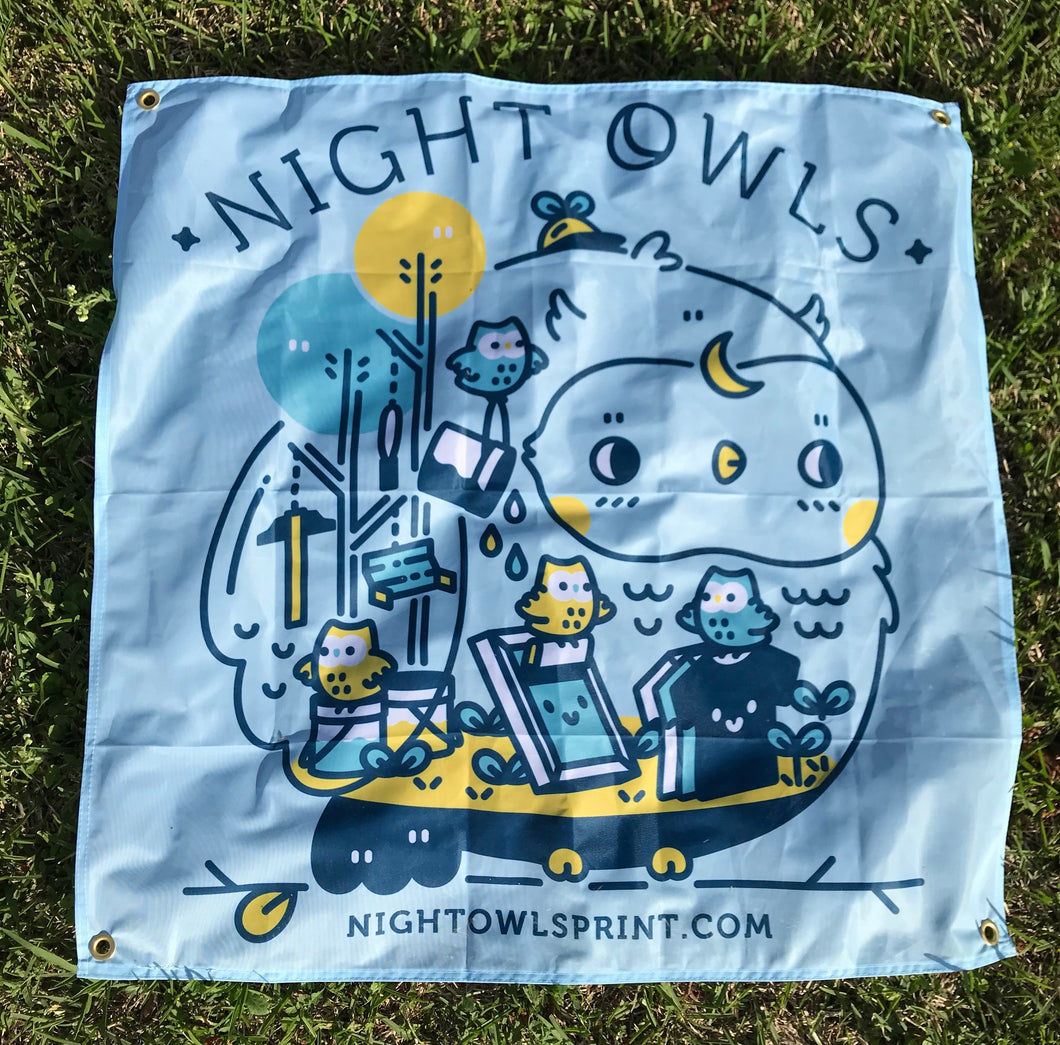 Night Owls - Mochichito Flag