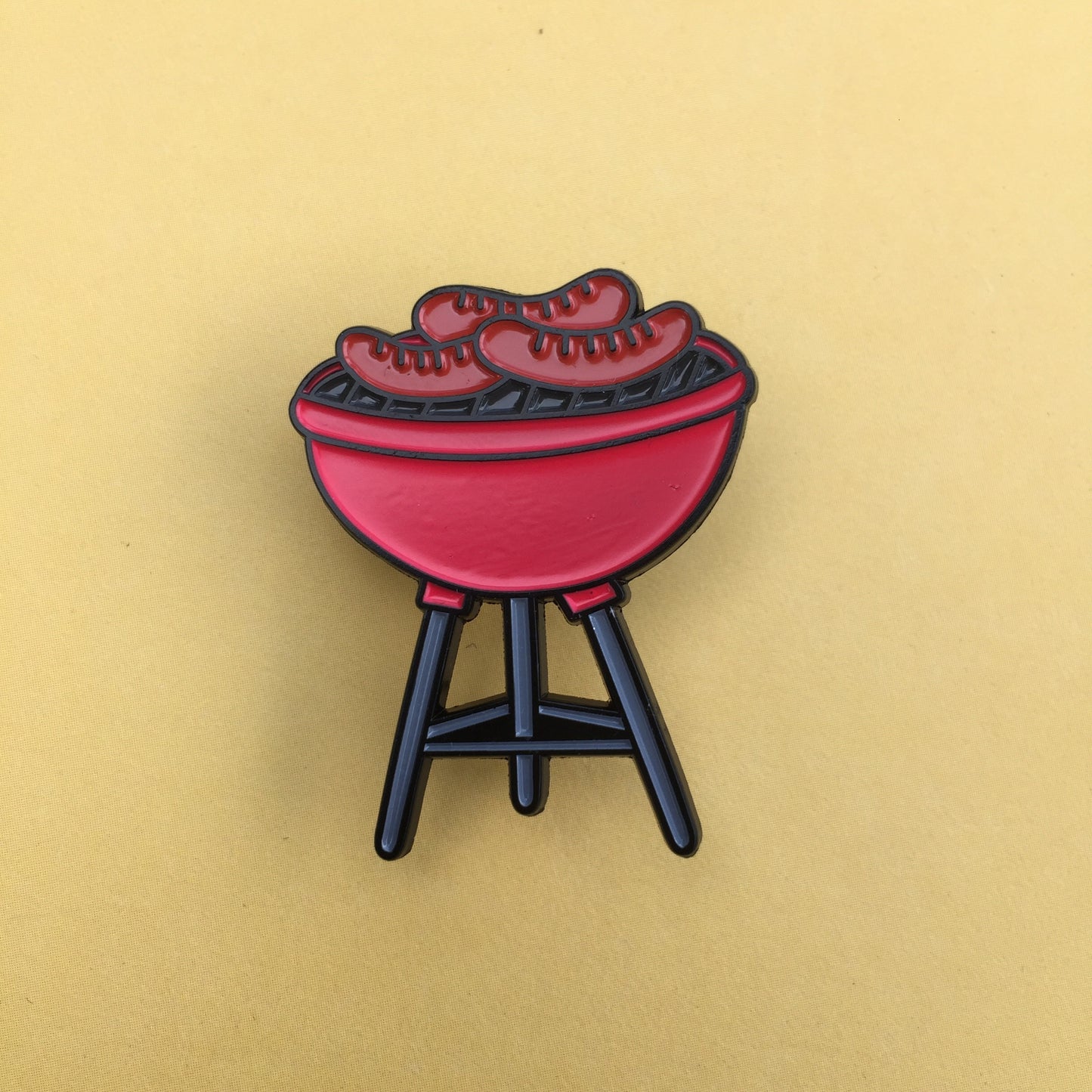 Grill Guy Enamel Pin