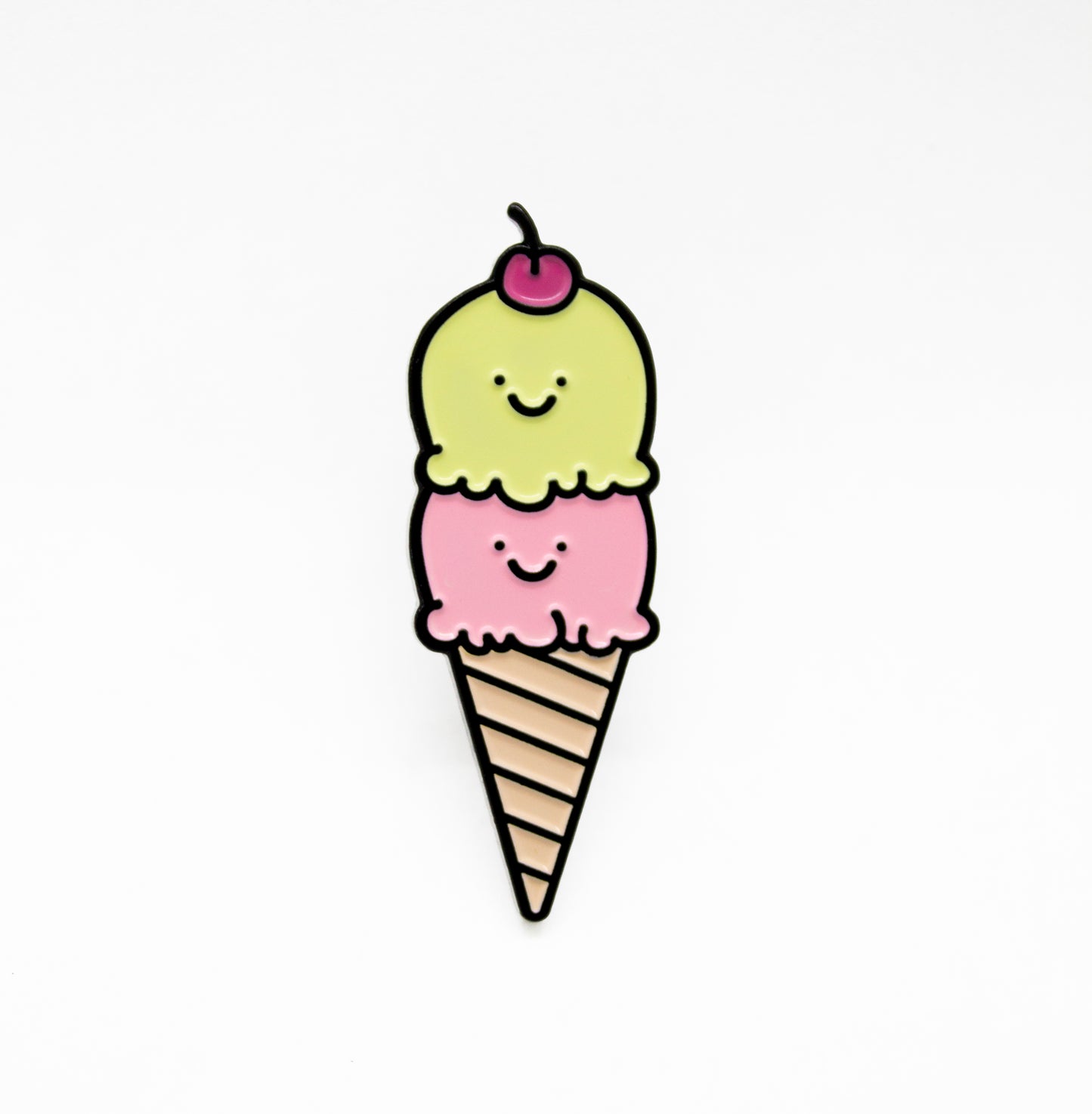 Double Scoop Enamel Pin