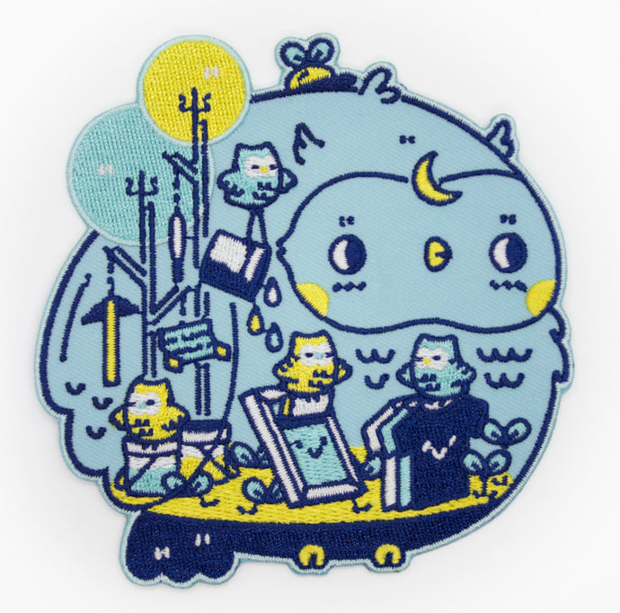 Night Owls - Mochichito Embroidered Patch