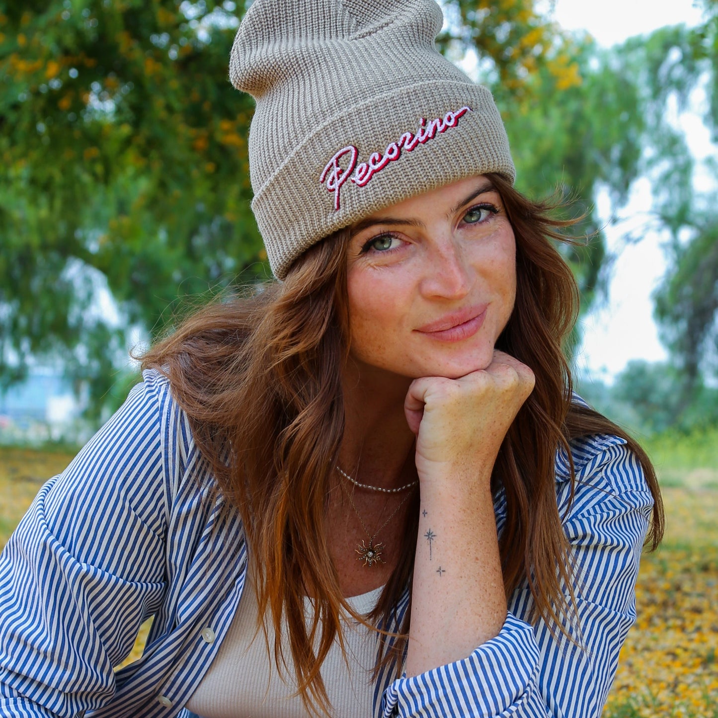 Don Angie: Pecorino Beanie