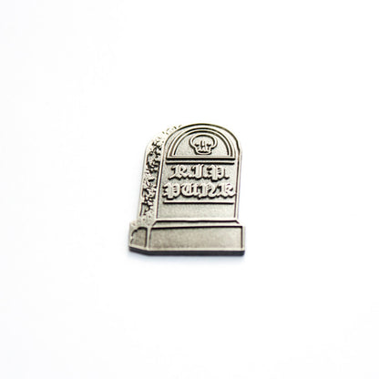 R.I.P. Punk Tombstone Diestruck Pin