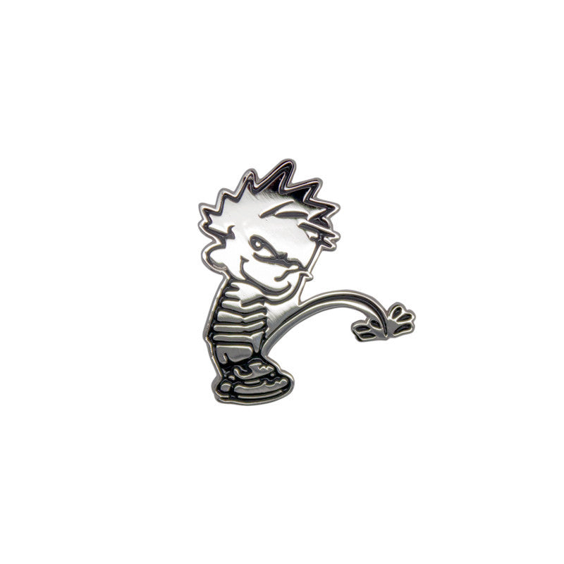 Peeing Calvin Enamel Pin