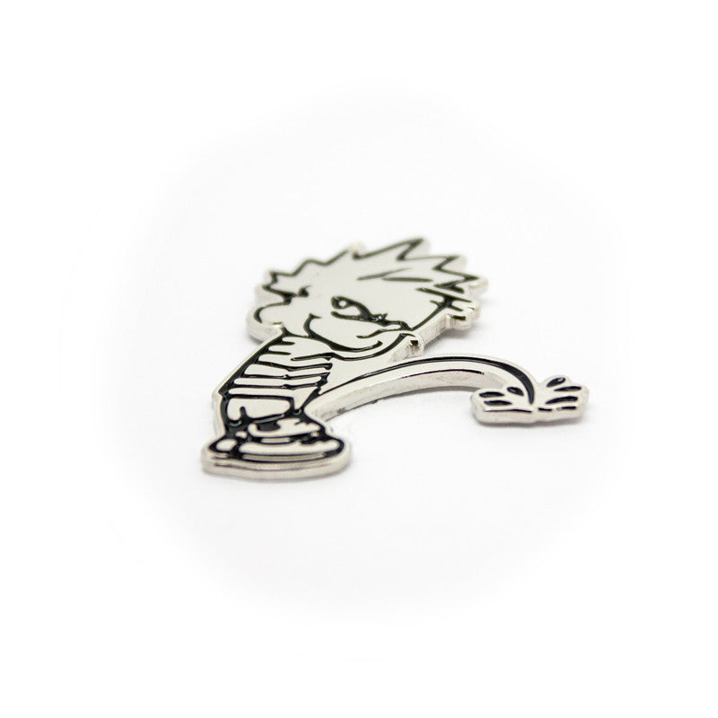 Peeing Calvin Enamel Pin