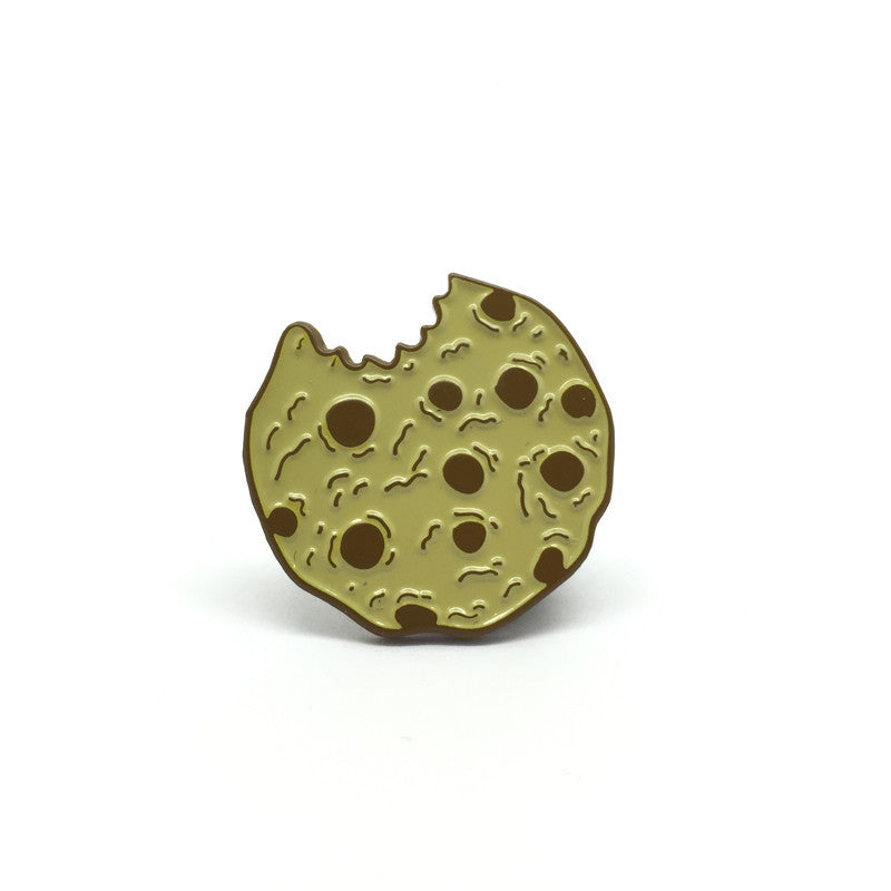 Vegan Chocolate Chip Cookie Enamel Pin