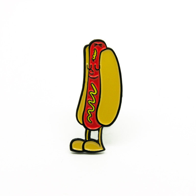 Hotdoggin Enamel Pin