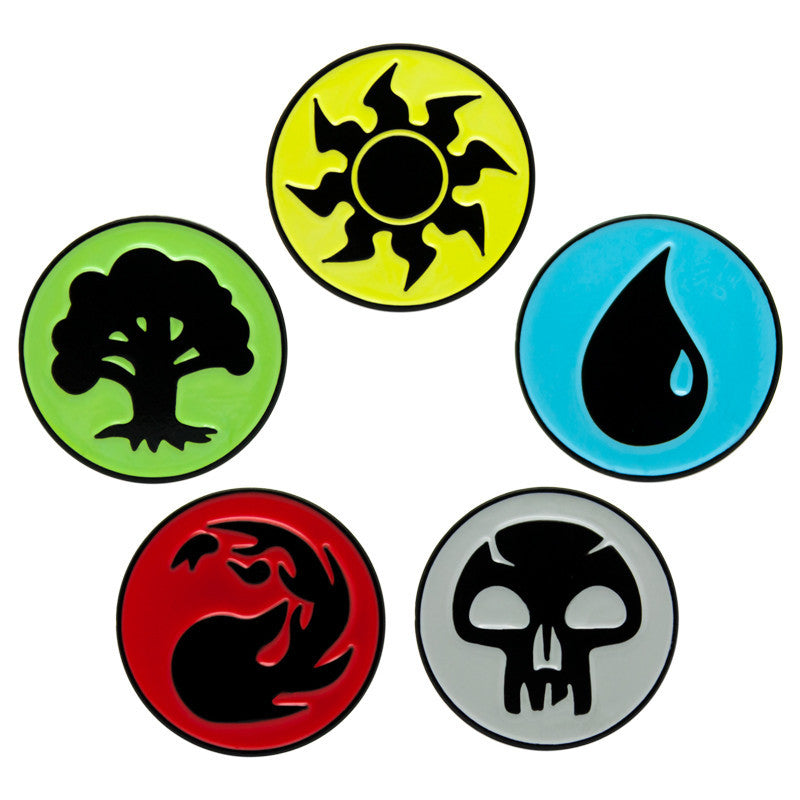 Magic The Gathering Mana Enamel Pin