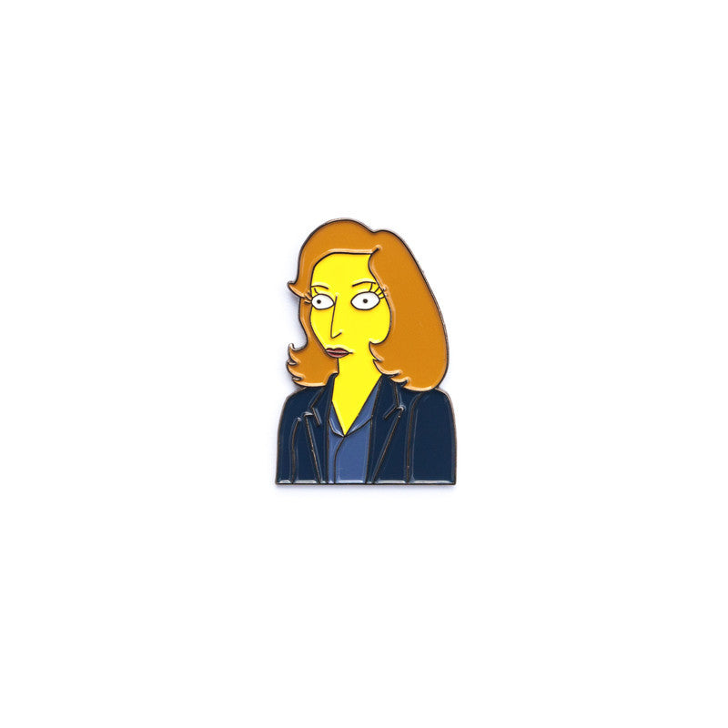 The Springfield Files Enamel Pins