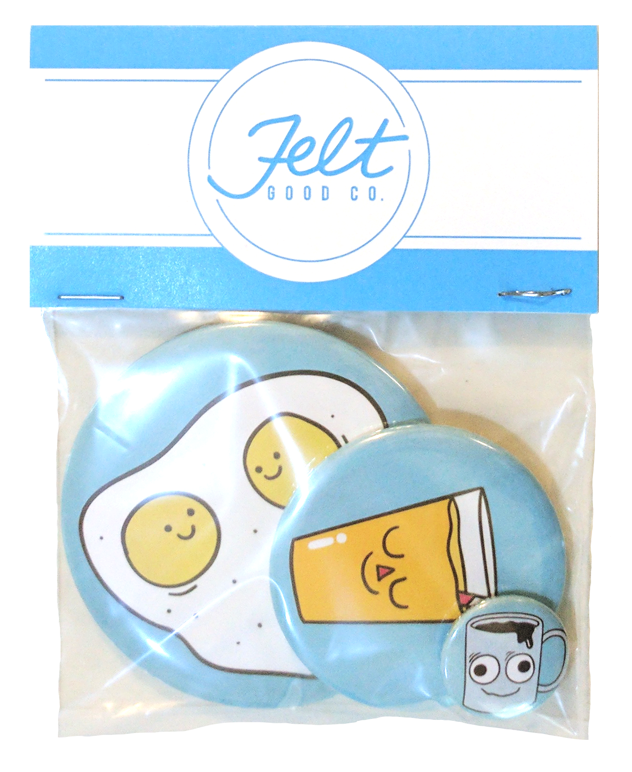 Breakfast Buds Button Pack