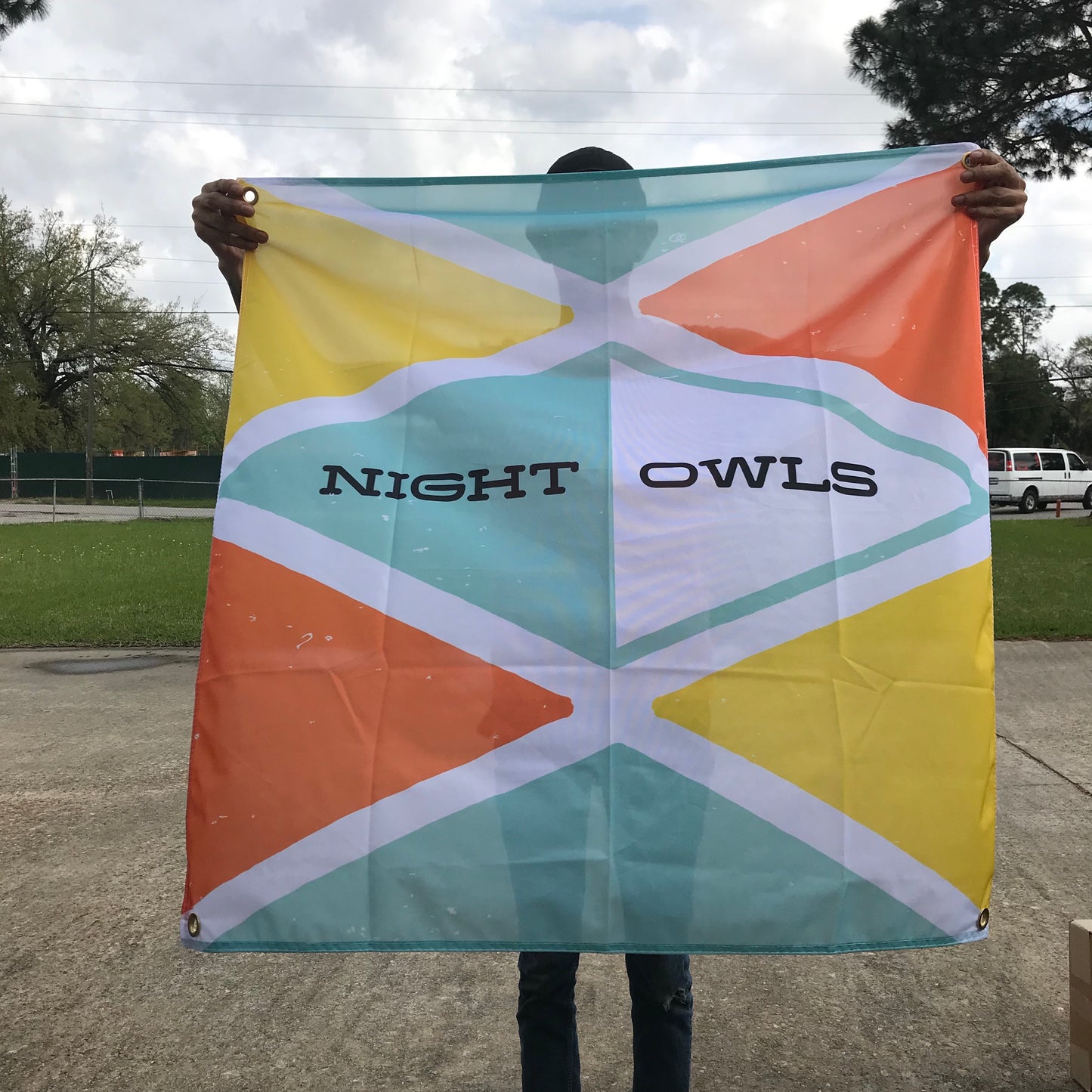 Night Owls Logo Flag