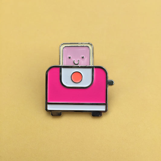 Toaster Buddy Enamel Pin
