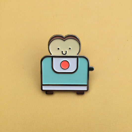 Toaster Buddy Enamel Pin