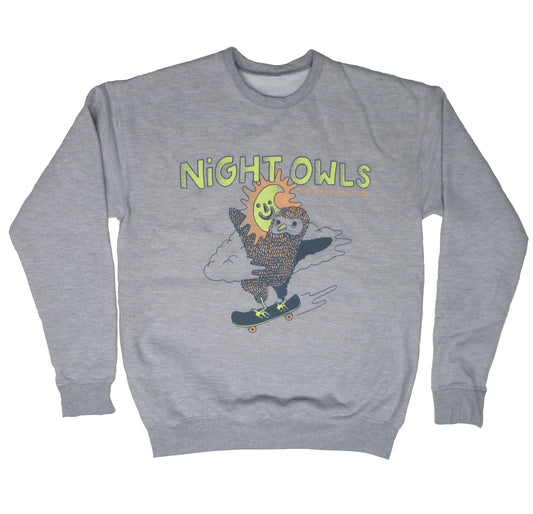 Night Owls - Joel Kirschenbaum CREWNECK
