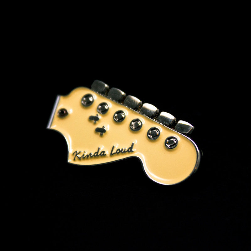 STRAT Headstock Enamel Pin
