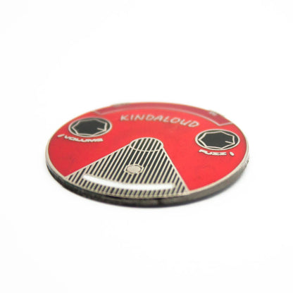 Fuzz Face Distortion Pedal  Enamel Pin
