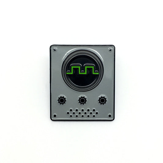 Oscilloscope Enamel Pin