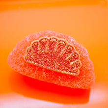 Orange Slice Candy Enamel Lapel Pin