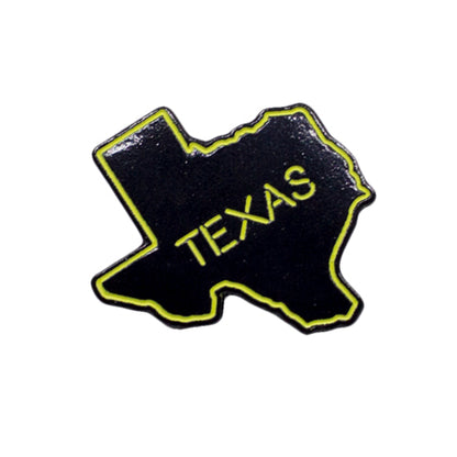 Neon Texas Enamel Pin