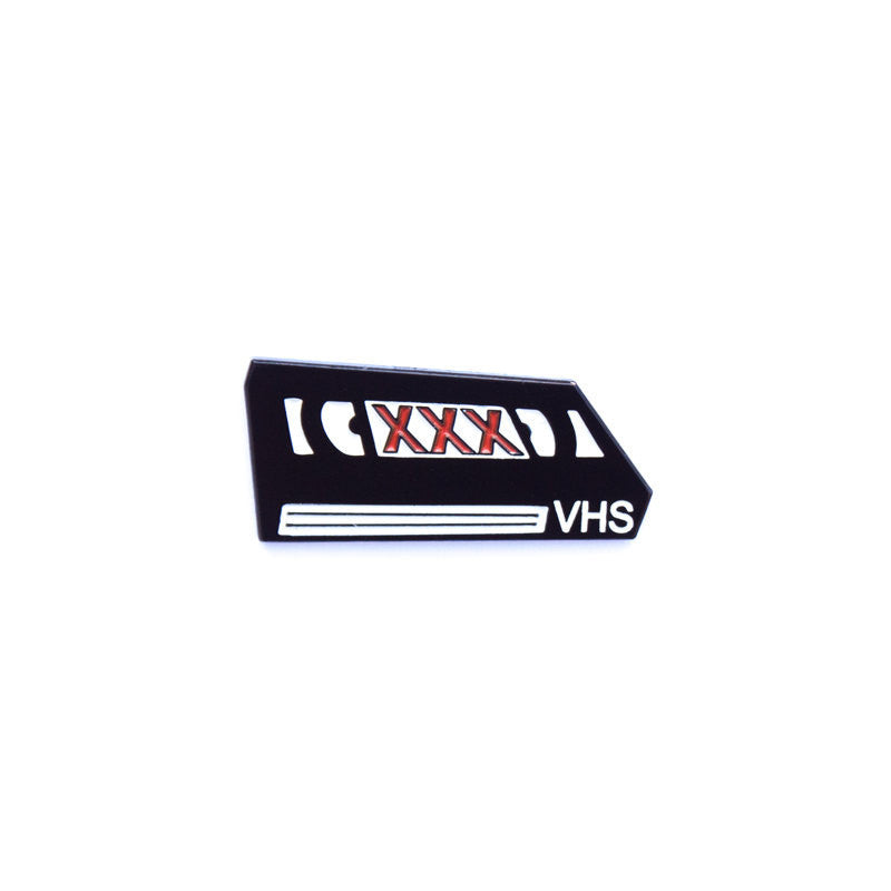 XXX V.H.S. Enamel Pin