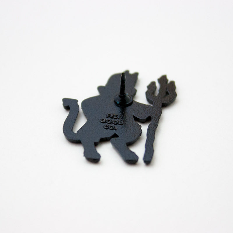 The Devil Flanders Enamel Pin