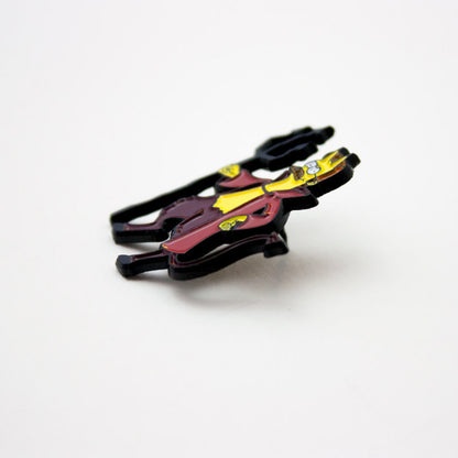 The Devil Flanders Enamel Pin