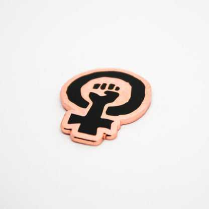 Feminist Fist Enamel Pin