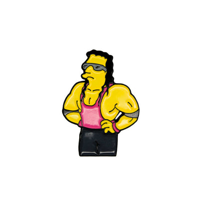 The Hitman of Springfield Enamel Pin