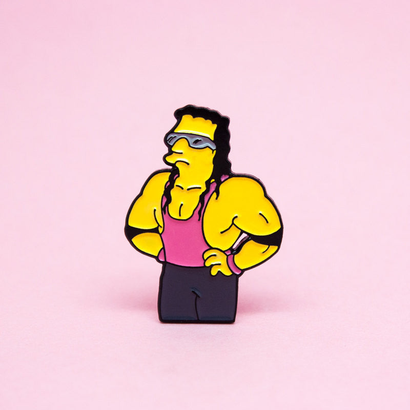 The Hitman of Springfield Enamel Pin