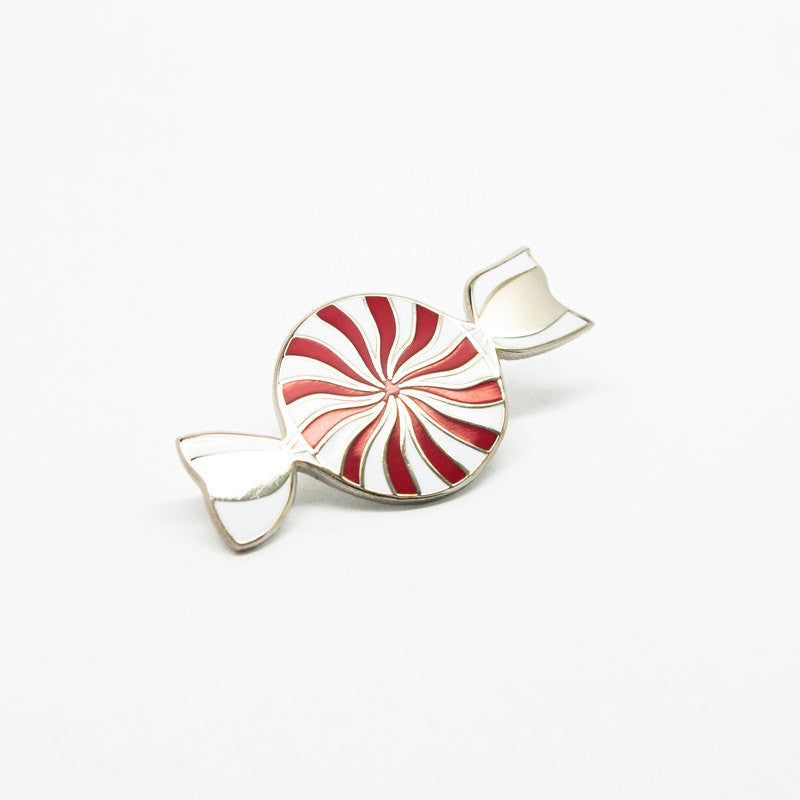 Peppermint Enamel Pin