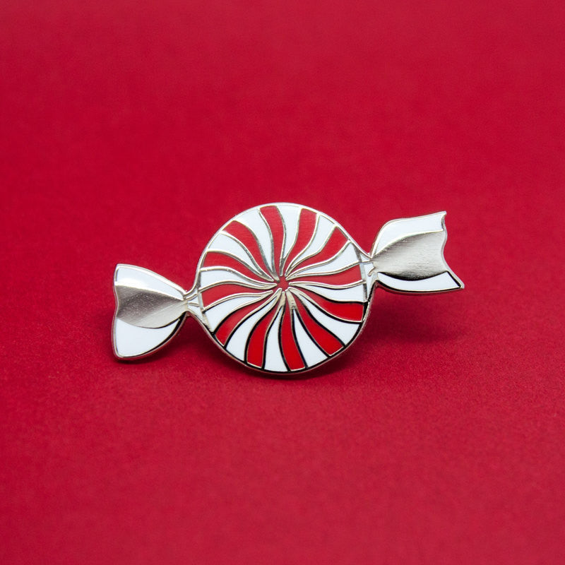 Peppermint Enamel Pin