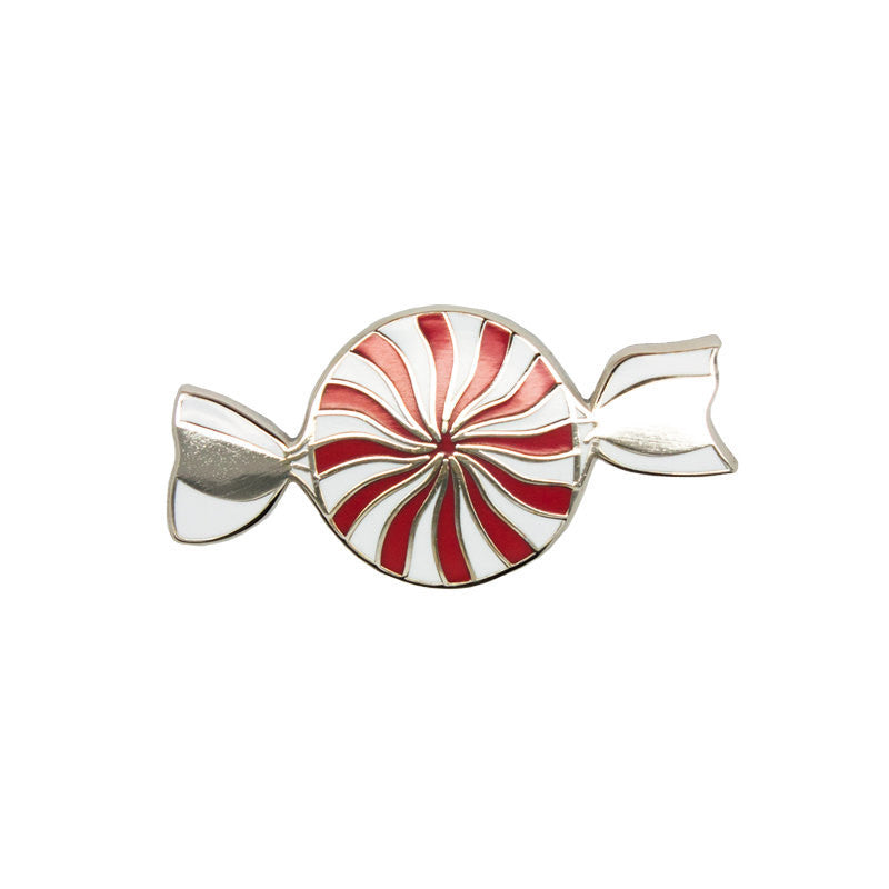Peppermint Enamel Pin